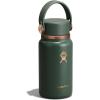 image:imageHydro Flask Micro Bottle  Insulated Mini Leak Proof Flask for Purse or Pocket in 67 Oz Chalk White ARCFOREST GREEN ARC