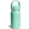 image:imageHydro Flask Micro Bottle  Insulated Mini Leak Proof Flask for Purse or Pocket in 67 Oz Chalk White ARCMERMAID GREEN