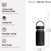 image:imageHydro Flask Micro Bottle  Insulated Mini Leak Proof Flask for Purse or Pocket in 67 Oz Chalk White ARCSHALE GRAY