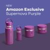 image:imageHydro Flask Micro Bottle  Insulated Mini Leak Proof Flask for Purse or Pocket in 67 Oz Chalk White ARCSUPERNOVA PURPLE