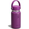 image:imageHydro Flask Micro Bottle  Insulated Mini Leak Proof Flask for Purse or Pocket in 67 Oz Chalk White ARCSUPERNOVA PURPLE