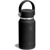 image:imageHydro Flask Micro Bottle  Insulated Mini Leak Proof Flask for Purse or Pocket in 67 Oz Chalk White ARCTONAL BLACK