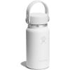 image:imageHydro Flask Micro Bottle  Insulated Mini Leak Proof Flask for Purse or Pocket in 67 Oz Chalk White ARCTONAL WHITE