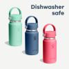 image:imageHydro Flask Micro Bottle  Insulated Mini Leak Proof Flask for Purse or Pocket in 67 Oz Chalk White ARCVAPOR ROSE GOLD
