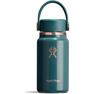 image:imageHydro Flask Micro Bottle  Insulated Mini Leak Proof Flask for Purse or Pocket in 67 Oz Chalk White ARCSEA ROSE GOLD