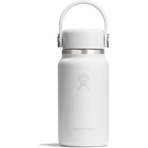image:imageHydro Flask Micro Bottle  Insulated Mini Leak Proof Flask for Purse or Pocket in 67 Oz Chalk White ARCTONAL WHITE