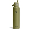image:imageHydro Flask Water Bottle  Insulated Stainless Steel  Straw Lid Non Spill Leakproof in 24 Oz Popstar Pink