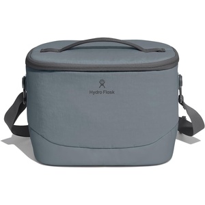 image:imageHydro Flask Carryout Lunch Bag  Insulated Lunch Bag  Soft Travel Cooler Utopia PurpleSHALE GRAY