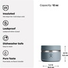 image:imageHydro Flask Food Jar  Insulated Stainless Steel Snack Travel Container for Hot Food Lunch amp Soup 12 Oz Deep Teal