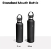 image:imageHydro Flask Water Bottle  Insulated Stainless Steel  Non Spill Leakproof in 24 Oz Deep Teal