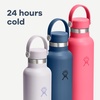 image:imageHydro Flask Water Bottle  Insulated Stainless Steel  Non Spill Leakproof in 24 Oz Deep Teal