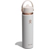 image:imageHydro Flask Water Bottle  Insulated Stainless Steel  Wide Mouth Flex Straw Lid Non Spill Leakproof and Refillable in 32 Oz Deep TealCHALK WHITE ARC
