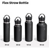image:imageHydro Flask Water Bottle  Insulated Stainless Steel  Wide Mouth Flex Straw Lid Non Spill Leakproof and Refillable in 32 Oz Deep TealDEEP TEAL