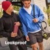 image:imageHydro Flask Water Bottle  Insulated Stainless Steel  Wide Mouth Flex Straw Lid Non Spill Leakproof and Refillable in 32 Oz Deep TealDEEP TEAL