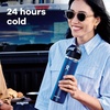 image:imageHydro Flask Water Bottle  Insulated Stainless Steel  Wide Mouth Flex Straw Lid Non Spill Leakproof and Refillable in 32 Oz Deep TealGLIMMER CREAM