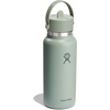 image:imageHydro Flask Water Bottle  Insulated Stainless Steel  Wide Mouth Flex Straw Lid Non Spill Leakproof and Refillable in 32 Oz Deep TealTONAL AGAVE
