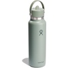 image:imageHydro Flask Water Bottle  Insulated Stainless Steel  Wide Mouth Flex Straw Lid Non Spill Leakproof and Refillable in 32 Oz Deep TealTONAL AGAVE