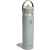 image:imageHydro Flask Water Bottle  Insulated Stainless Steel  Wide Mouth Flex Straw Lid Non Spill Leakproof and Refillable in 32 Oz Deep TealTONAL AGAVE
