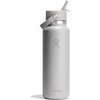 image:imageHydro Flask Water Bottle  Insulated Stainless Steel  Wide Mouth Flex Straw Lid Non Spill Leakproof and Refillable in 32 Oz Deep TealTONAL BIRCH