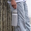 image:imageHydro Flask Water Bottle  Insulated Stainless Steel  Wide Mouth Flex Straw Lid Non Spill Leakproof and Refillable in 32 Oz Deep TealTONAL OAT