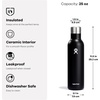 image:imageHydro Flask 25 Oz Ceramic Wine Bottle Burgundy